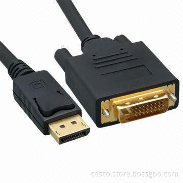 DisplayPort Male to DVI Male, uni-directional and simple device